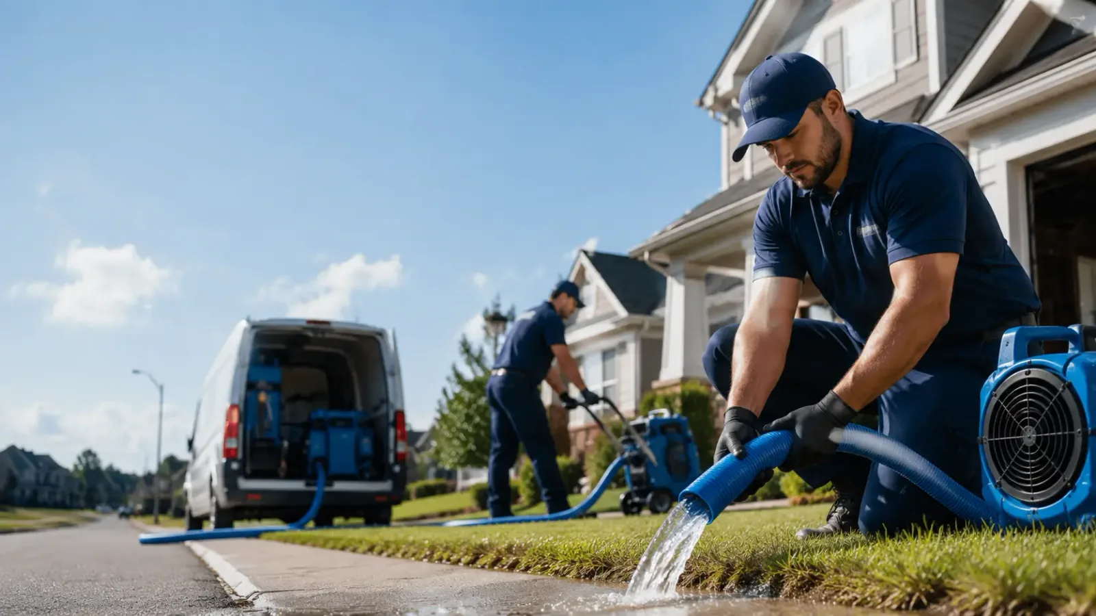 Flood Damage Restoration in Spalding, MI